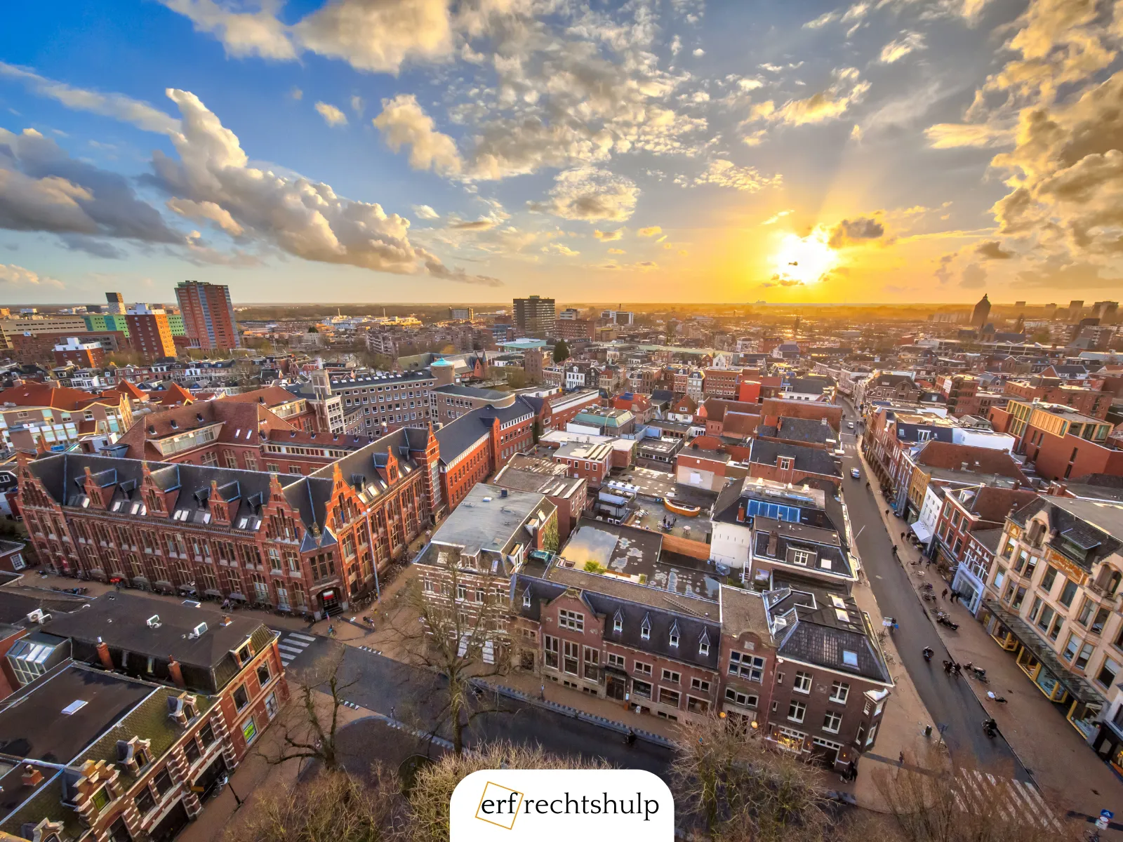 Stadsbeeld van Groningen