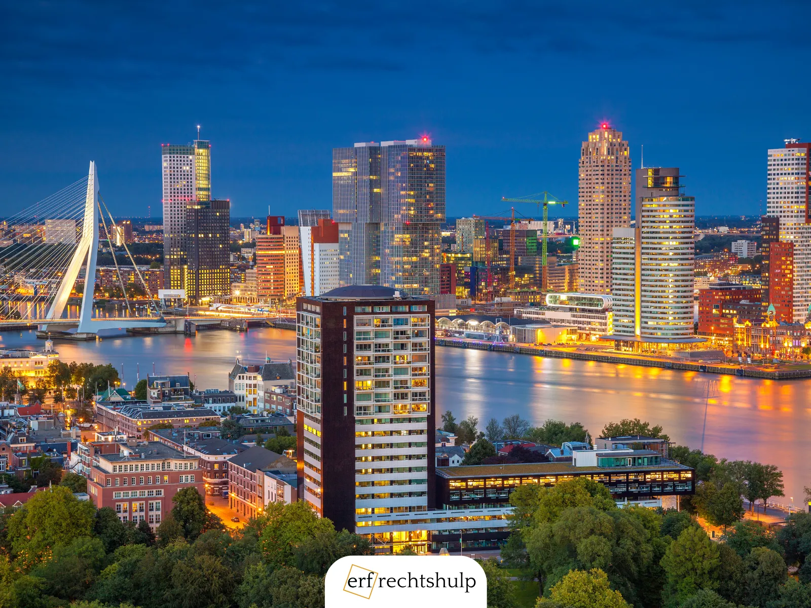 Stadsbeeld van Rotterdam